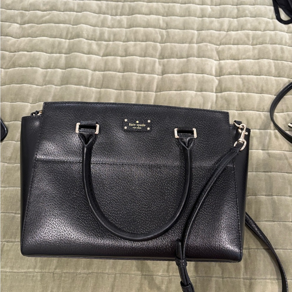 Kate Spade Large Black Satchel Bag